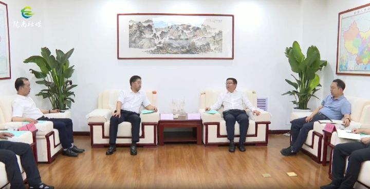 刘永革会见兰州陇南商会会长田炫宏一行